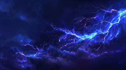 Fototapeta premium Electric Storm Sky