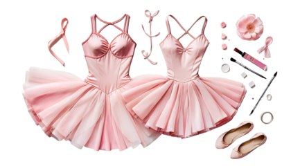 illustration watercolor olated pink ballet dress white background dress ballet ballerina tutu girl fashion dance dancer illustration watercolor pink clothes garment wear woman female isolated white