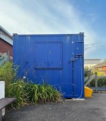 Industrial shipping container