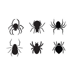 Silhouette Spider for halloween