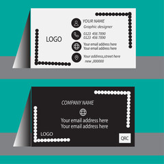 Title: business card, modern, creative and clean business card template.horizontal and vertical layout. double sided creative business card. business use for business and personal use.
