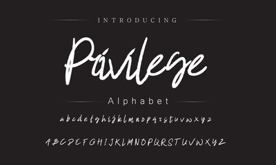 Trendy Brush Font Styles