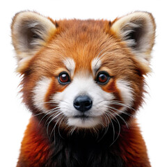 Obraz premium Smiling Red Panda with Fluffy Fur