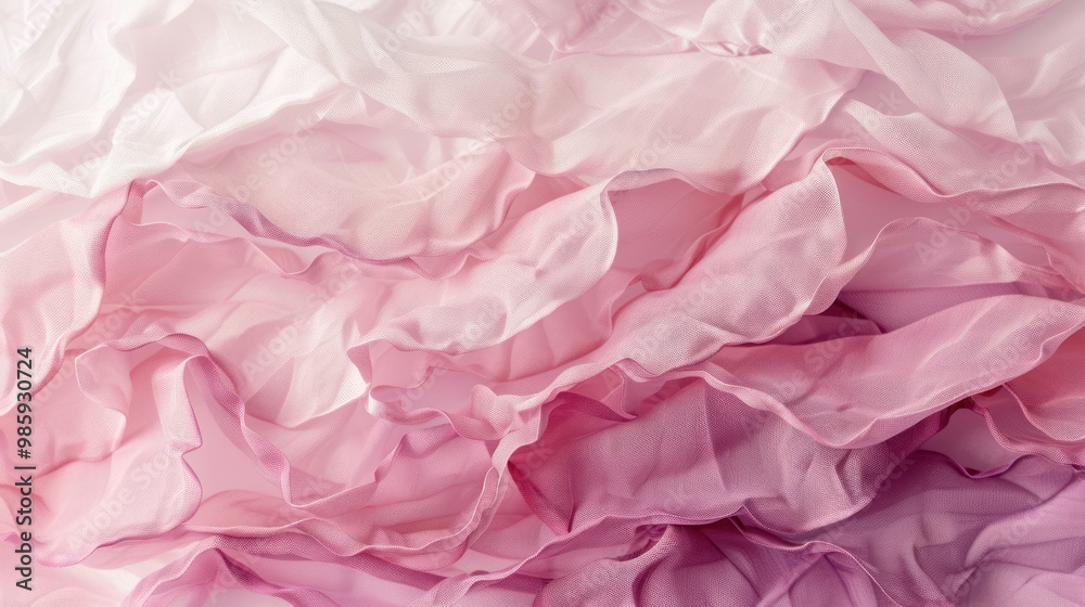 Poster Pink Fabric Texture