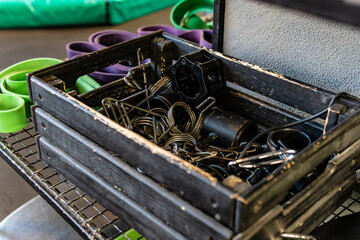 pipe fitness manufacturing pliers metal industry box mechanic tools workshop industrial equipment