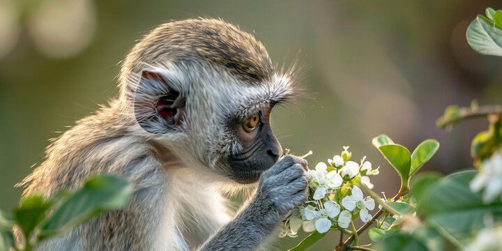 Geoffroy's Tamarin Panama Canal Smallest Monkey Mono Titi
