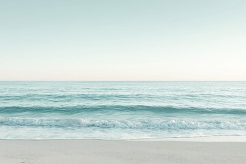 Obraz premium Tranquil Beachscape at Dawn