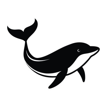 recommend clip art: Whale silhouette vector
