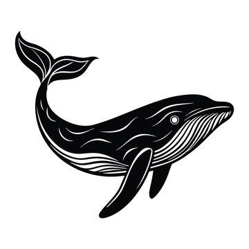 recommend clip art: Whale silhouette vector