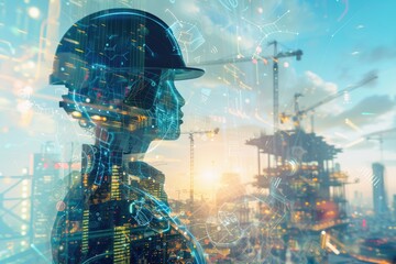 Digital technology enhances construction crane engineering industry.