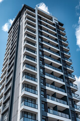 modern office building in the city