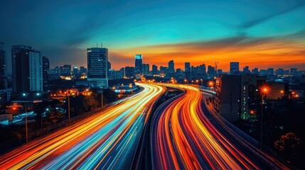 Obraz premium Fiber-optic networks offer the highest speeds and are expanding in both urban and rural areas 