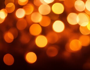 Obraz premium abstract orange bokeh background
