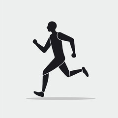 player silhouette vector