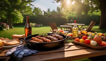 Barbecue picnic