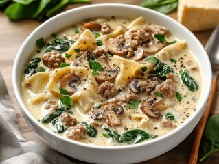 pasta with mushrooms