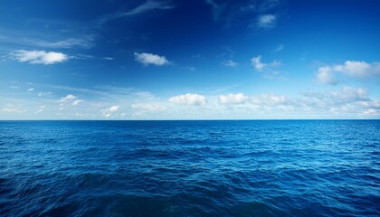 Obraz premium blue sky ocean