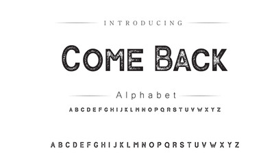 Vintage Typography Art Collection