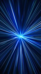 Abstract background with glowing lines and dots