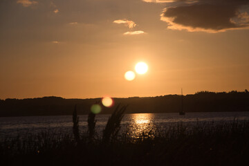 Sonnenuntergang am Meer