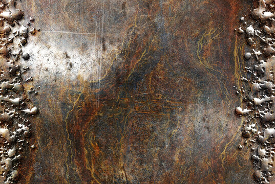 STAHLPLATTE MIT SCHWEI&szlig;PUNKTEN #134217D