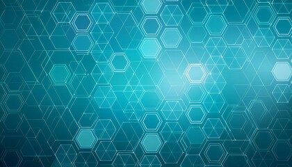 Hexagons pattern. Geometric abstract background with simple hexagonal elements. Medical, technology or science design.
