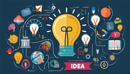 Obraz premium idea concept