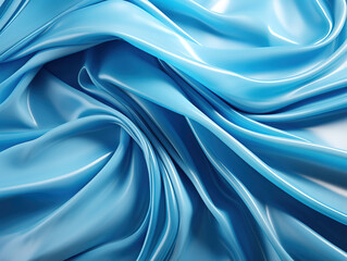 Extraordinary Abstract shiny metallic blue background