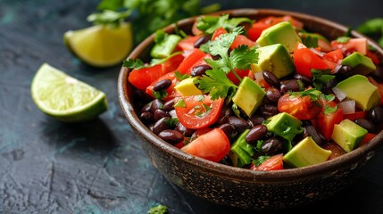 Black Bean and Avocado Salad