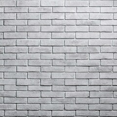 Obraz premium Panoramic background of wide white brick wall texture. Home or office design backdrop