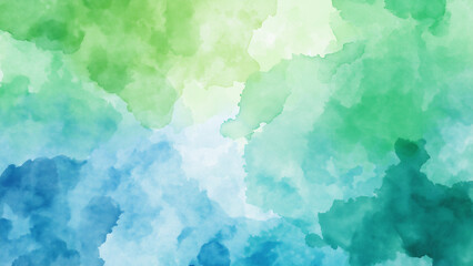 Hand painted watercolor abstract background image