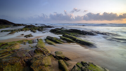 Rocky Beach at Sunrise/Sunset