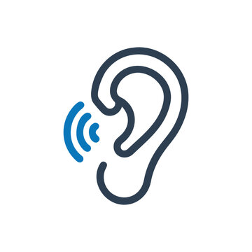 recommend clip art: Listen Hearing Ear Vector Icon, Hearing / Listen / Ear icon