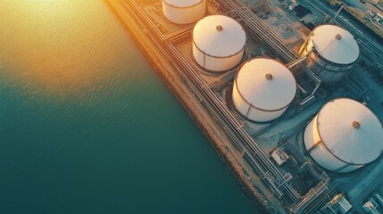 oil storage port industry business transportation