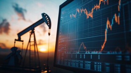 oil charts business oil rigs