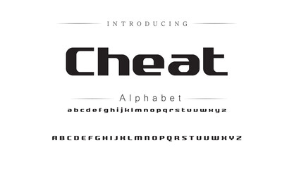 Creative Futuristic Font for Innovative Branding