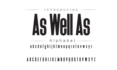 Eye-Catching Modern Font Family