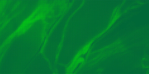 Fototapeta premium Dots halftone yellow green color pattern gradient texture background.