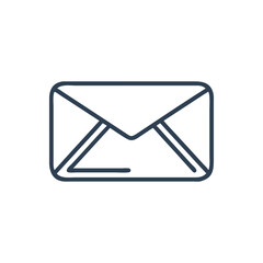 Email Message Vector Icon, Opened envelope email icon, Email Icon