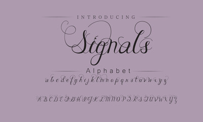 Sophisticated Elegant Fonts for Premium Product Labels