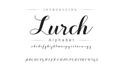 Timeless Elegant Fonts for Classic Wedding Programs