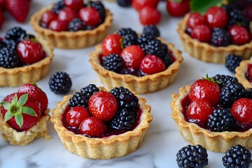 Delicious Berry Tarts