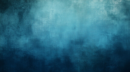 Fototapeta premium Moody Vibes: Blue Textured Background with Dark Grunge Effect
