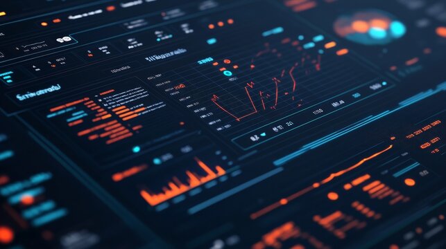 A close-up of a sports analytics dashboard showing player stats, game trends, and predictive analytics - Powered by Adobe