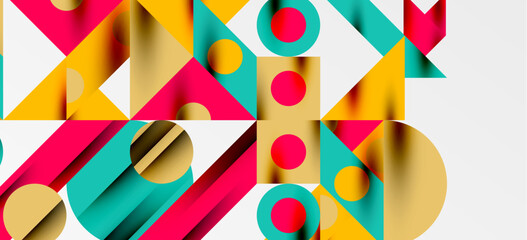 Geometric neo patterns. Abstract background for covers, banners, flyers and posters and other templates