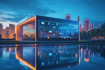 Smart Office Building with Automated Systems: Real-Time Energy Management for a High-Tech Future