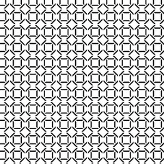 Seamless black and white diamond grid pattern.	