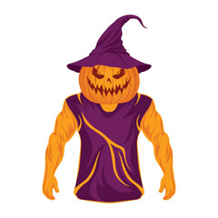 HALLOWEEN FLAT ICON AND VECTOR ELEMENT,ICONS,BACKGROUND