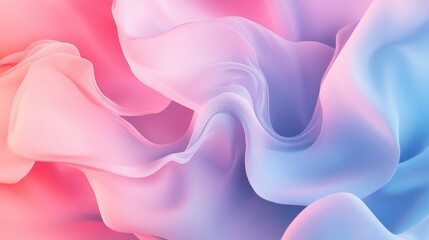 Obraz premium Gradient abstract background in pink and blue hues, with smooth transitions and flowing shapes. Bright, modern, and stylish.