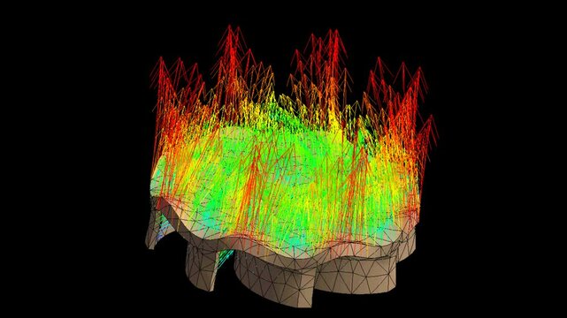 Mechanic simulation engineering - Stress and breakpoint analysis of Mechanical part under force and moment conditions